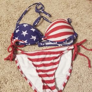 American Flag Bikini